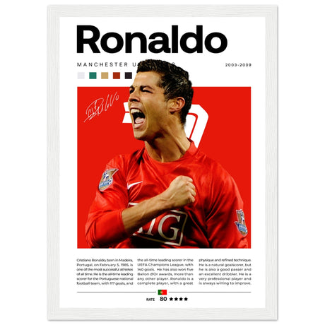 Cristiano Ronaldo - Manchester United Edition 1 - Aurora Designs