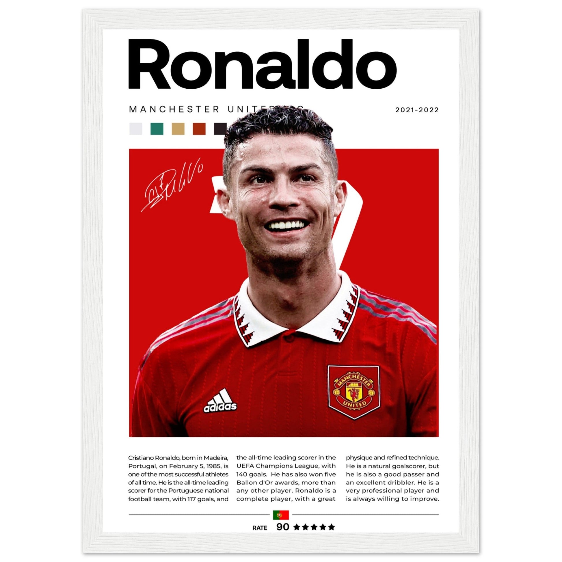 Cristiano Ronaldo - Manchester United Edition 2 - Aurora Designs