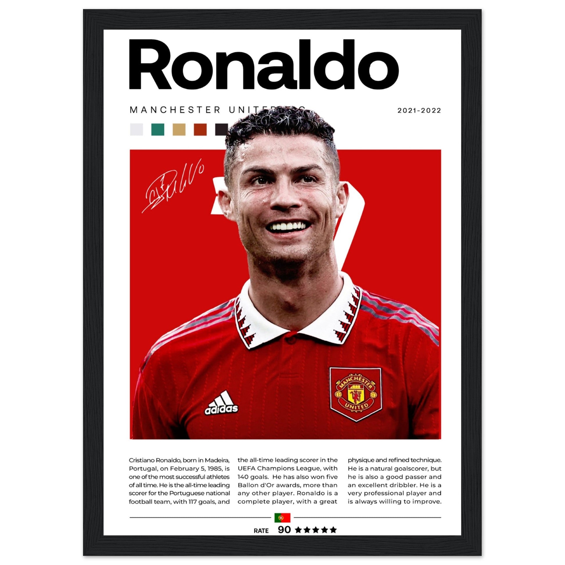 Cristiano Ronaldo - Manchester United Edition 2 - Aurora Designs