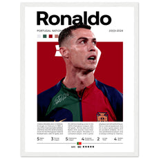 Cristiano Ronaldo - Portugiesische Fußballnationalmannschaft - Aurora Designs