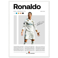 Cristiano Ronaldo - Real Madrid Edition 3 - Aurora Designs