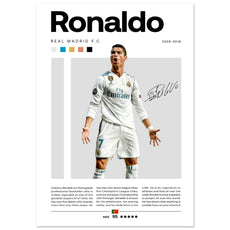 Cristiano Ronaldo - Real Madrid Edition 3 - Aurora Designs