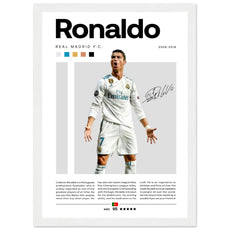 Cristiano Ronaldo - Real Madrid Edition 3 - Aurora Designs