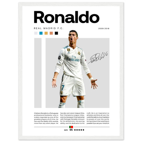 Cristiano Ronaldo - Real Madrid Edition 3 - Aurora Designs