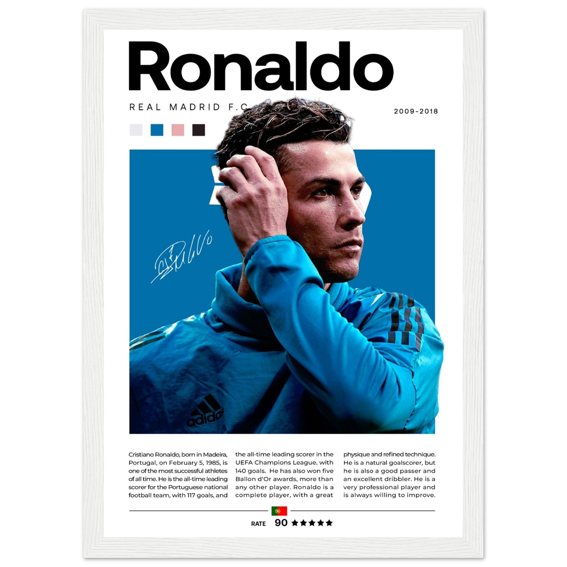 Cristiano Ronaldo - Real Madrid Edition 5 - Aurora Designs