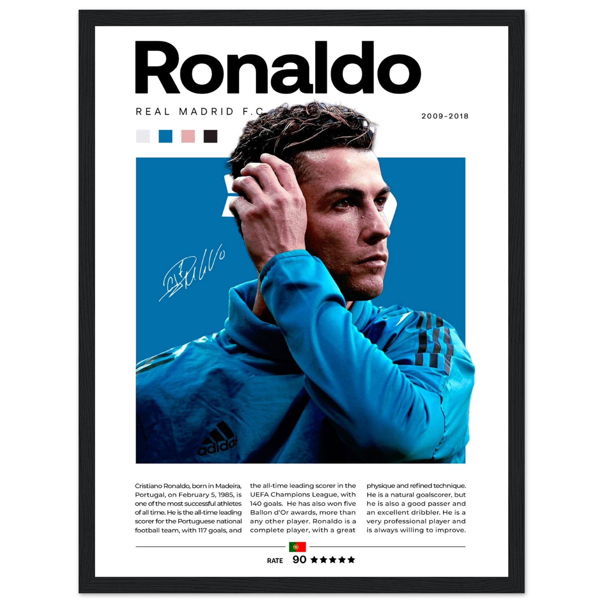 Cristiano Ronaldo - Real Madrid Edition 5 - Aurora Designs