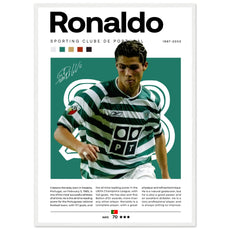 Cristiano Ronaldo - Sporting Clube de Portugal - Aurora Designs