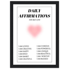 Daily affirmations for self love - Aurora Designs