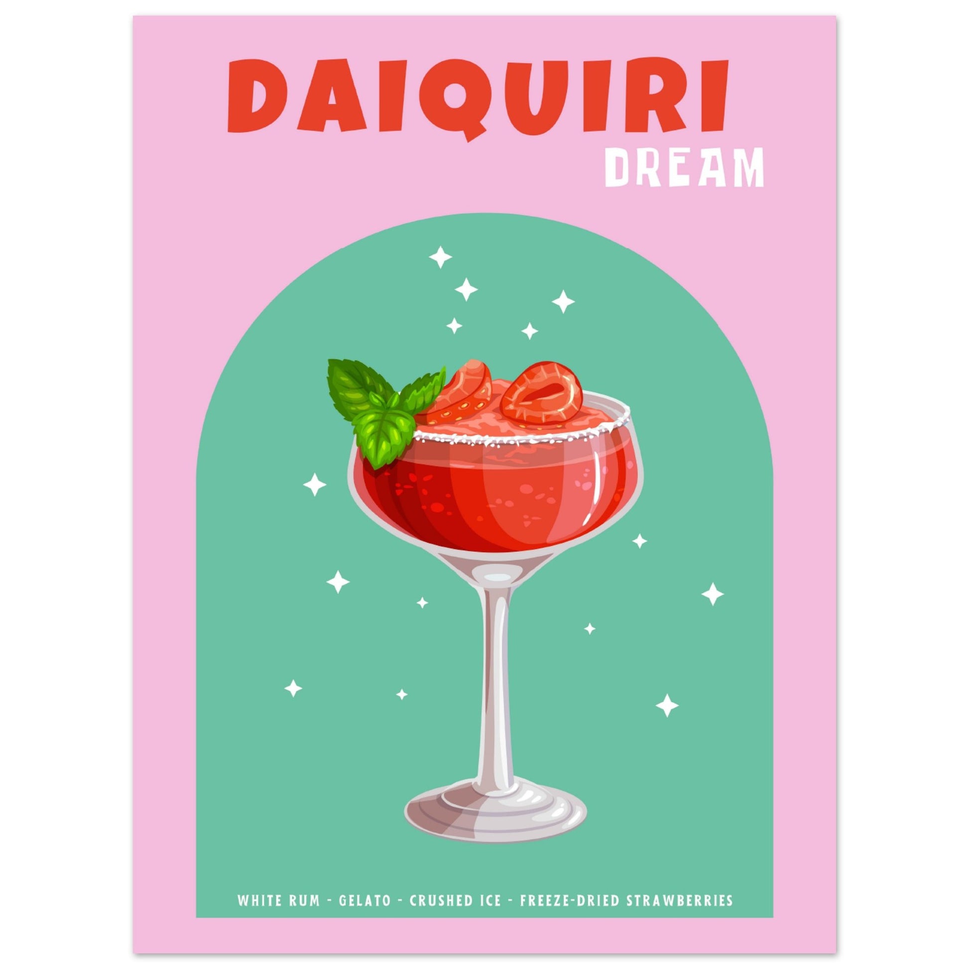 Daiquiri Dream Cocktail - Aurora Designs