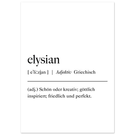 Elysian Definition - Aurora Designs