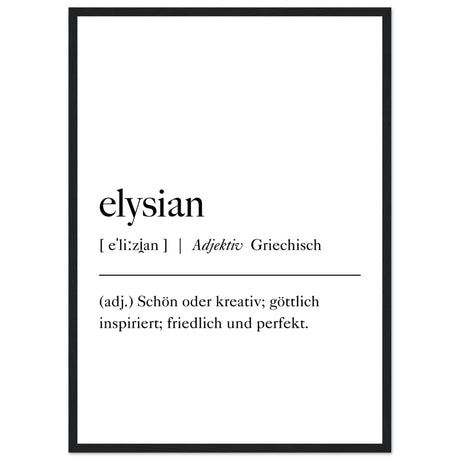 Elysian Definition - Aurora Designs