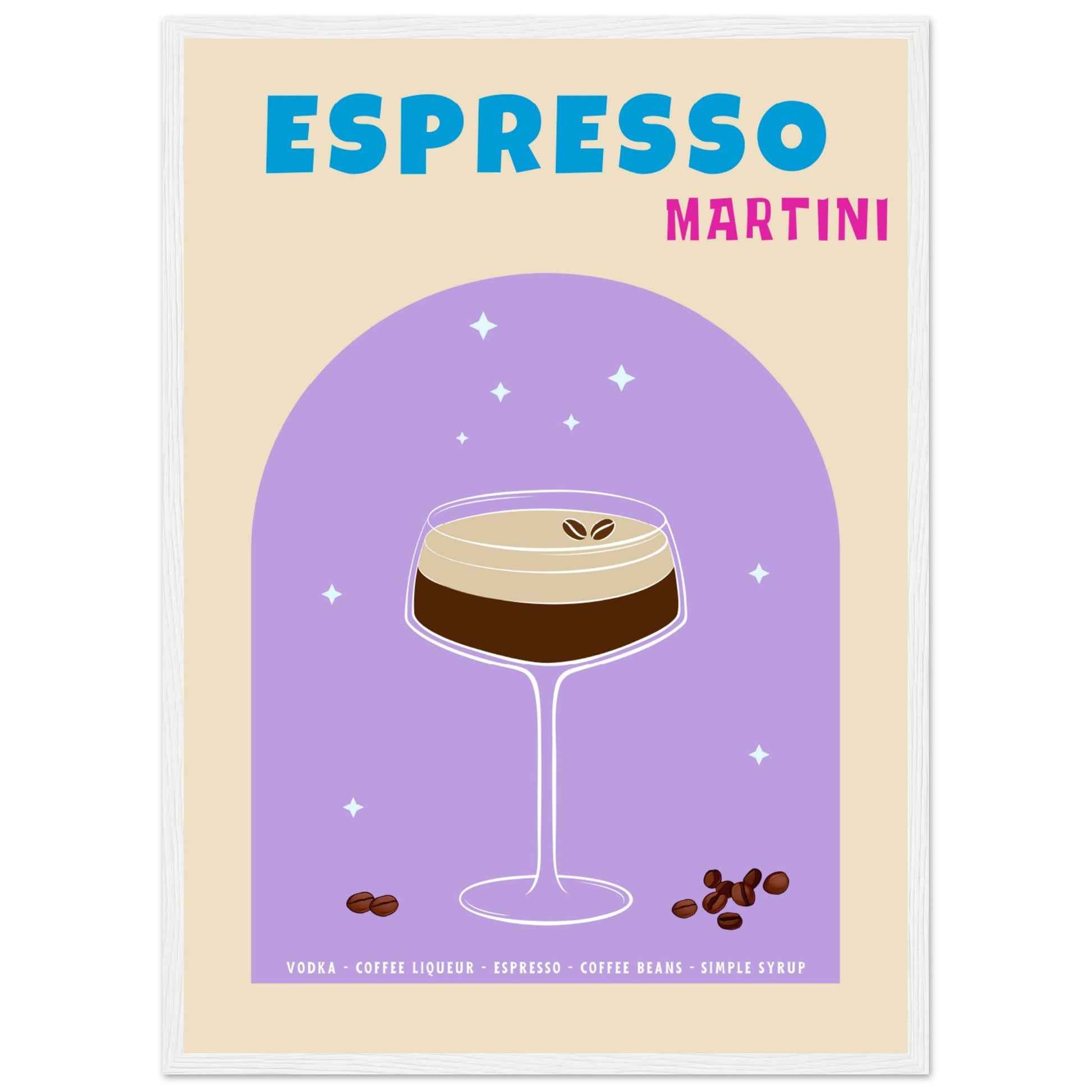 Espresso Martini Cocktail - Aurora Designs