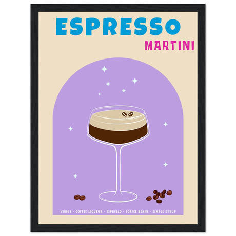 Espresso Martini Cocktail - Aurora Designs