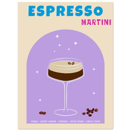 Espresso Martini Cocktail - Aurora Designs