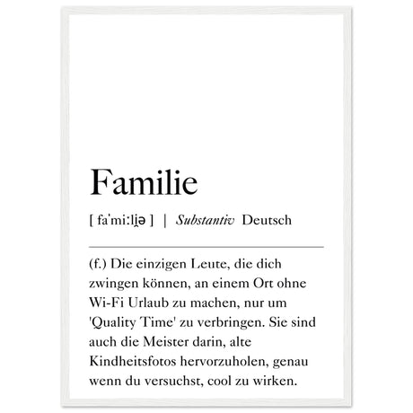 Familie Definition - Aurora Designs