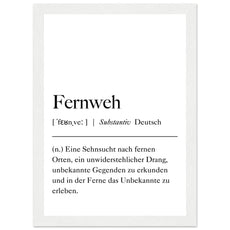 Fernweh Definition - Aurora Designs