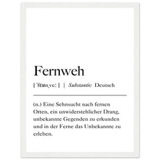 Fernweh Definition - Aurora Designs