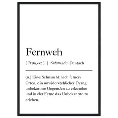 Fernweh Definition - Aurora Designs