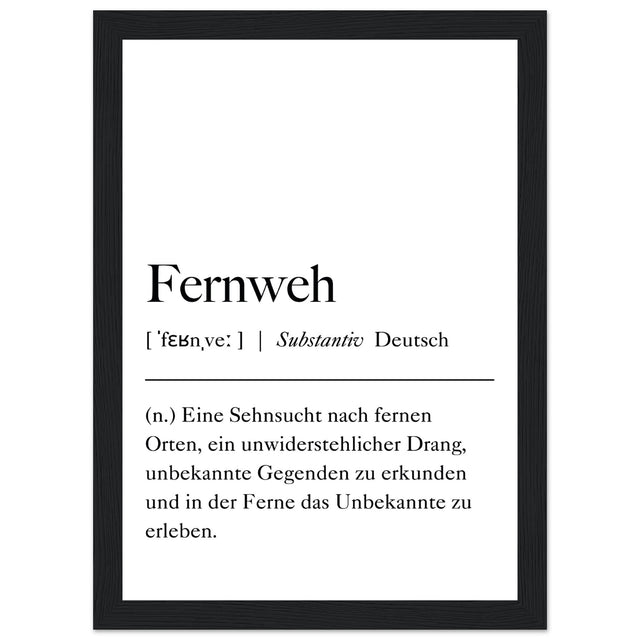 Fernweh Definition - Aurora Designs