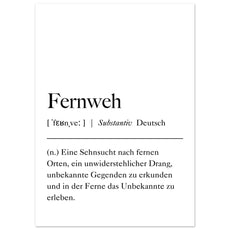 Fernweh Definition - Aurora Designs