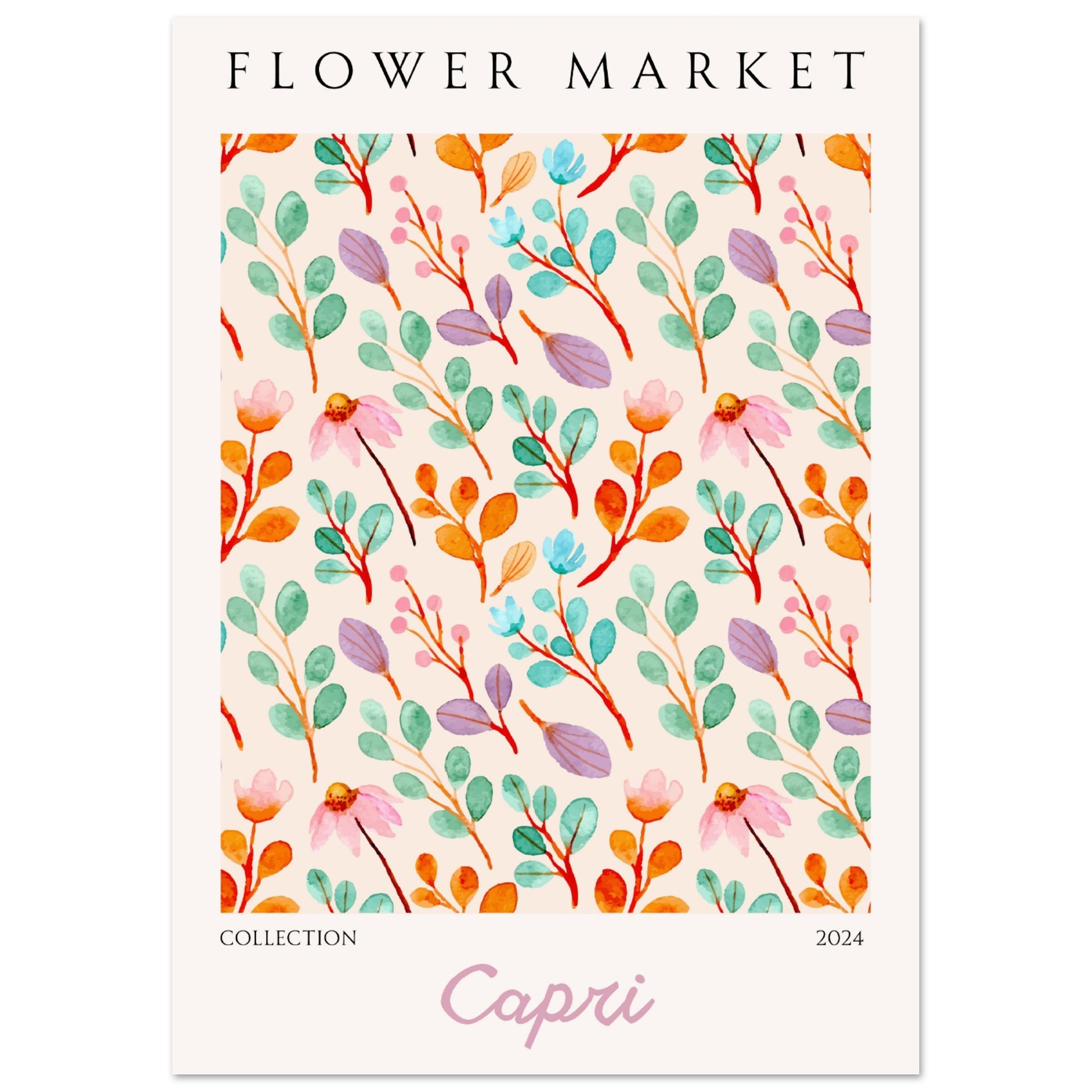 Flower Market Capri - Aurora Designs