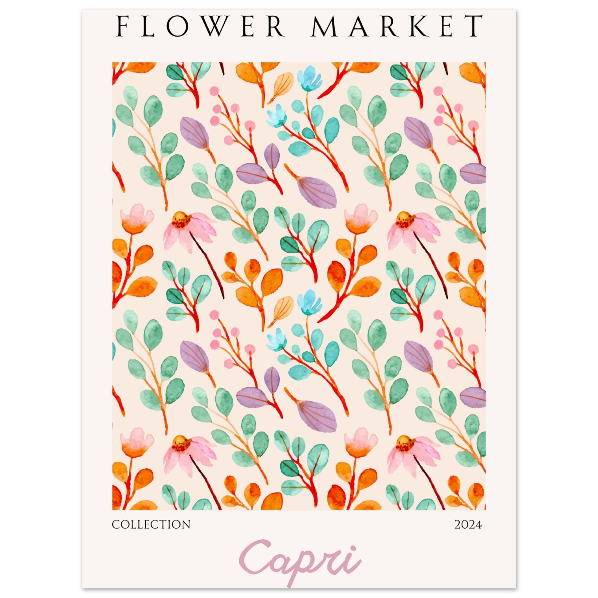 Flower Market Capri - Aurora Designs