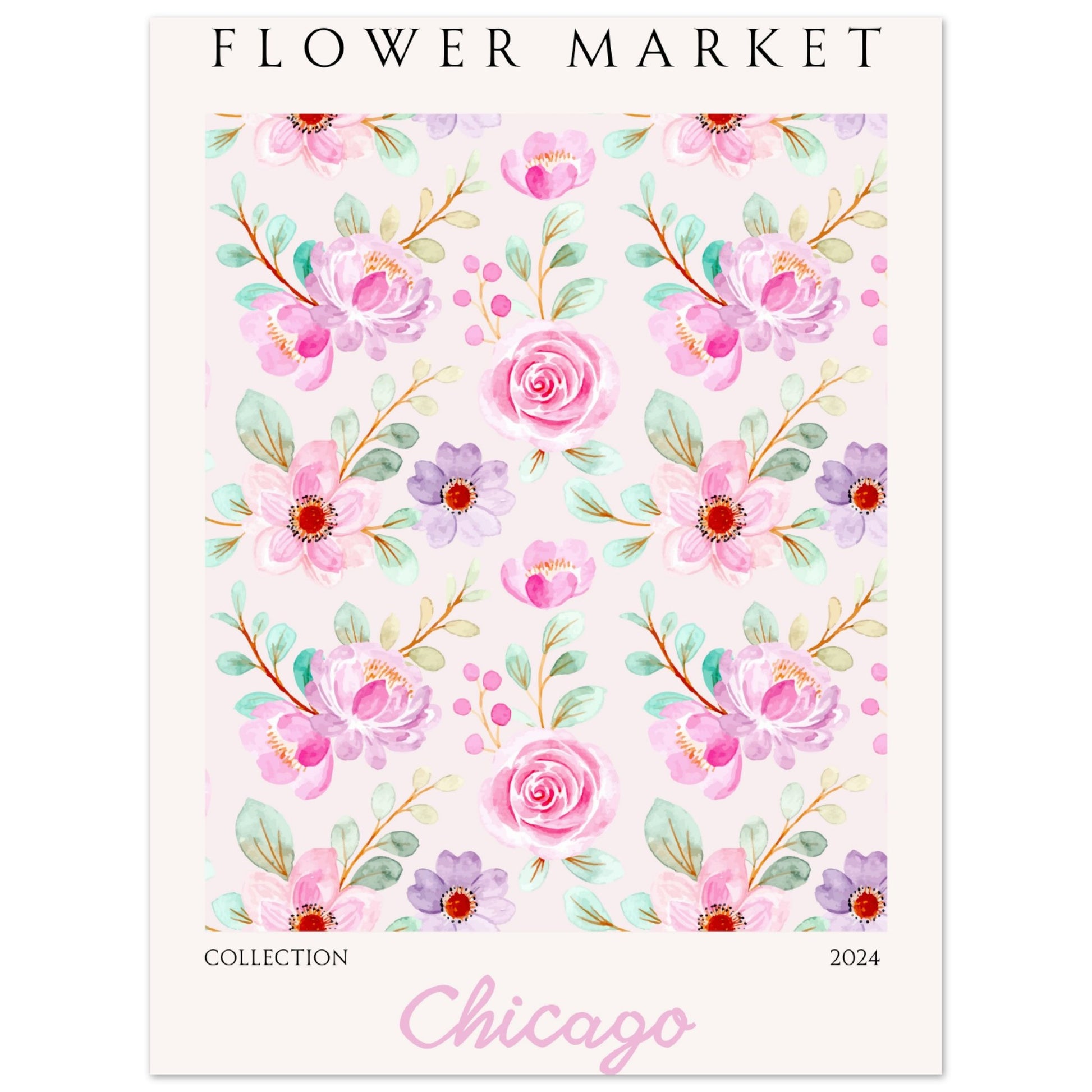 Flower Market Chicago - Aurora Designs