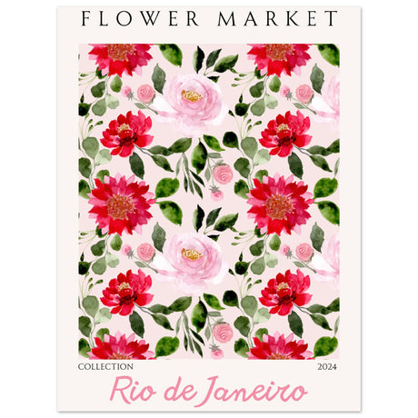 Flower Market Rio de Janeiro - Aurora Designs