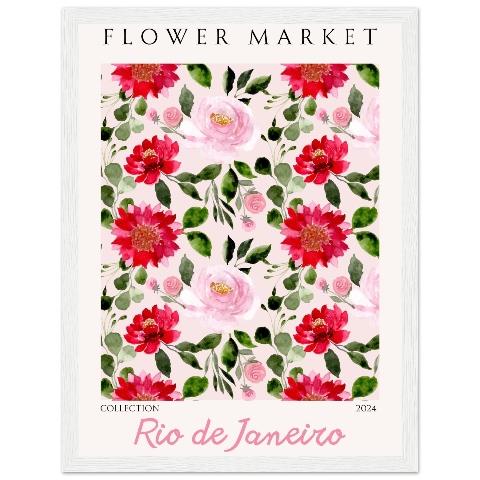 Flower Market Rio de Janeiro - Aurora Designs