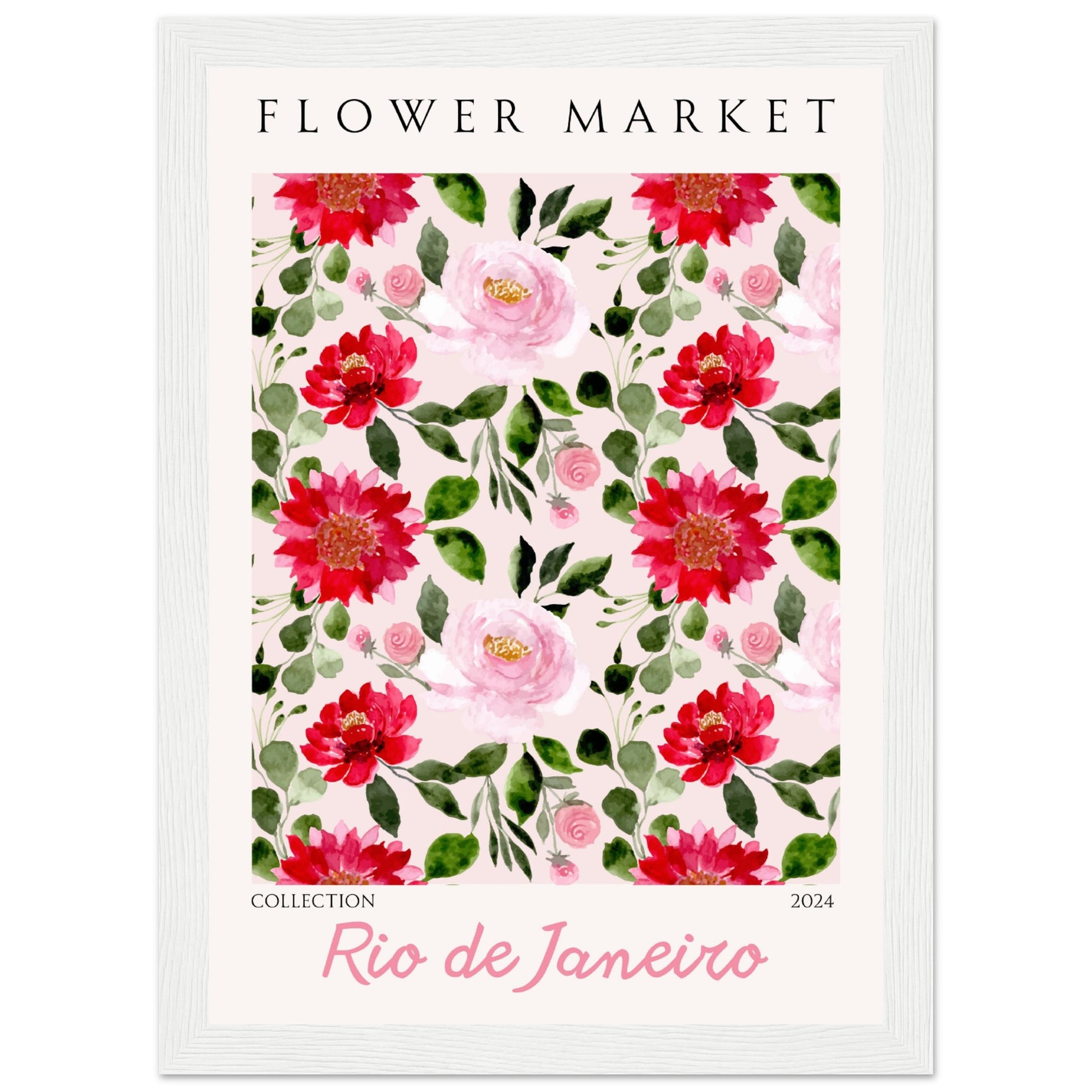 Flower Market Rio de Janeiro - Aurora Designs