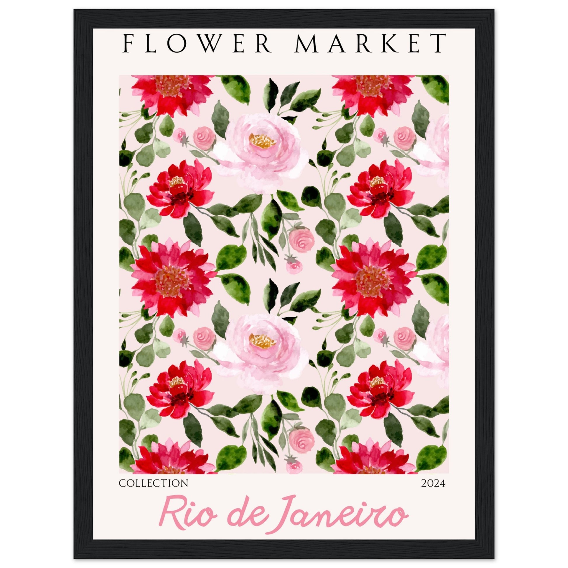 Flower Market Rio de Janeiro - Aurora Designs