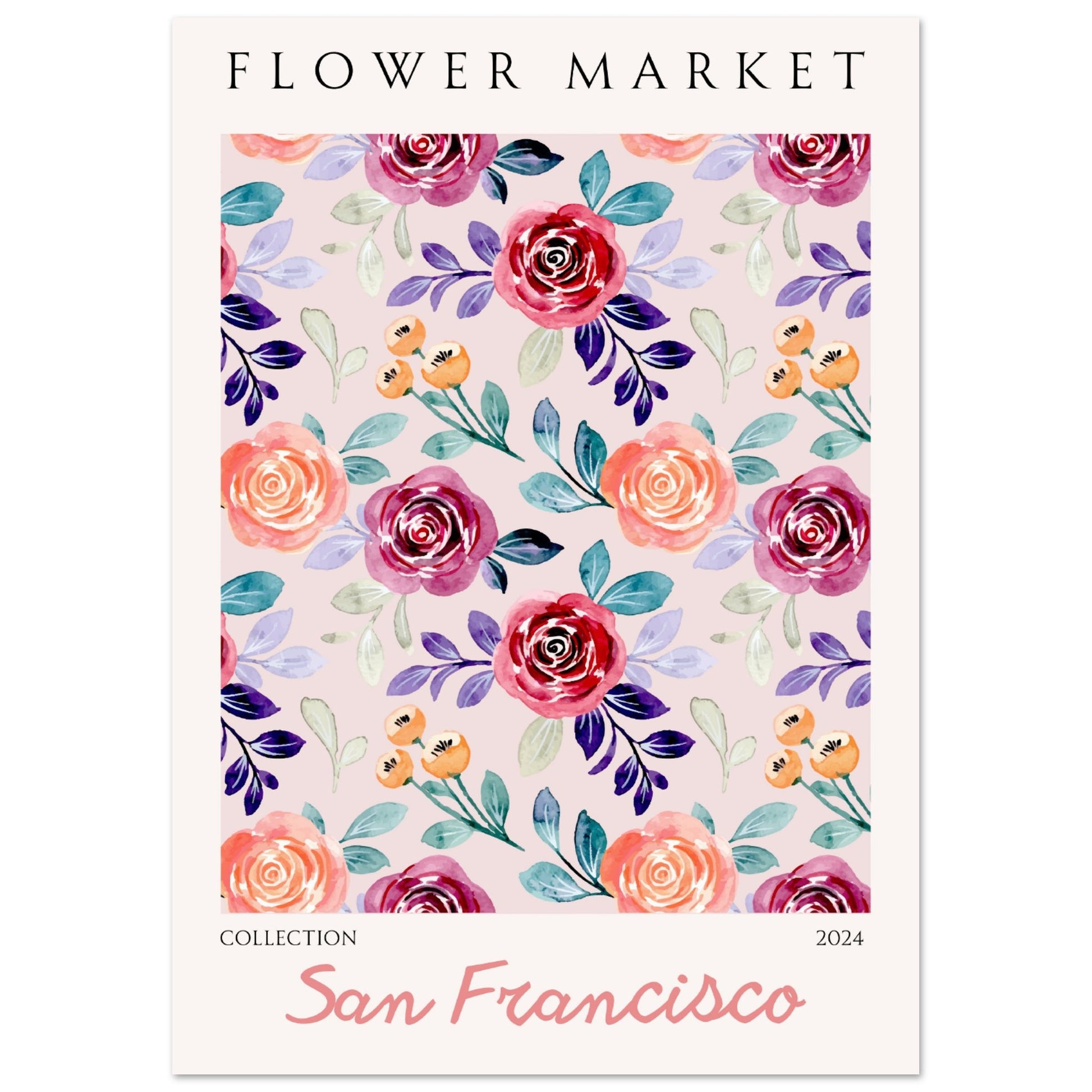 Flower Market San Francisco - Aurora Designs