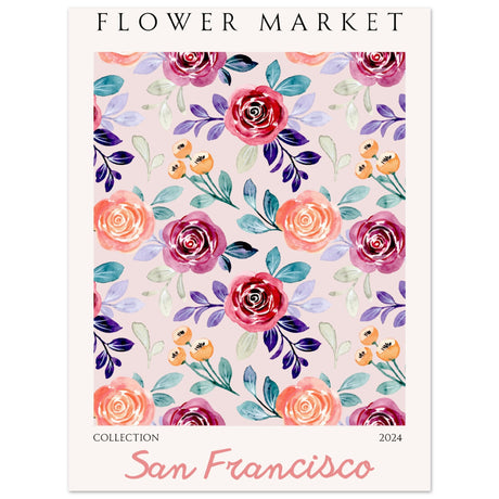 Flower Market San Francisco - Aurora Designs