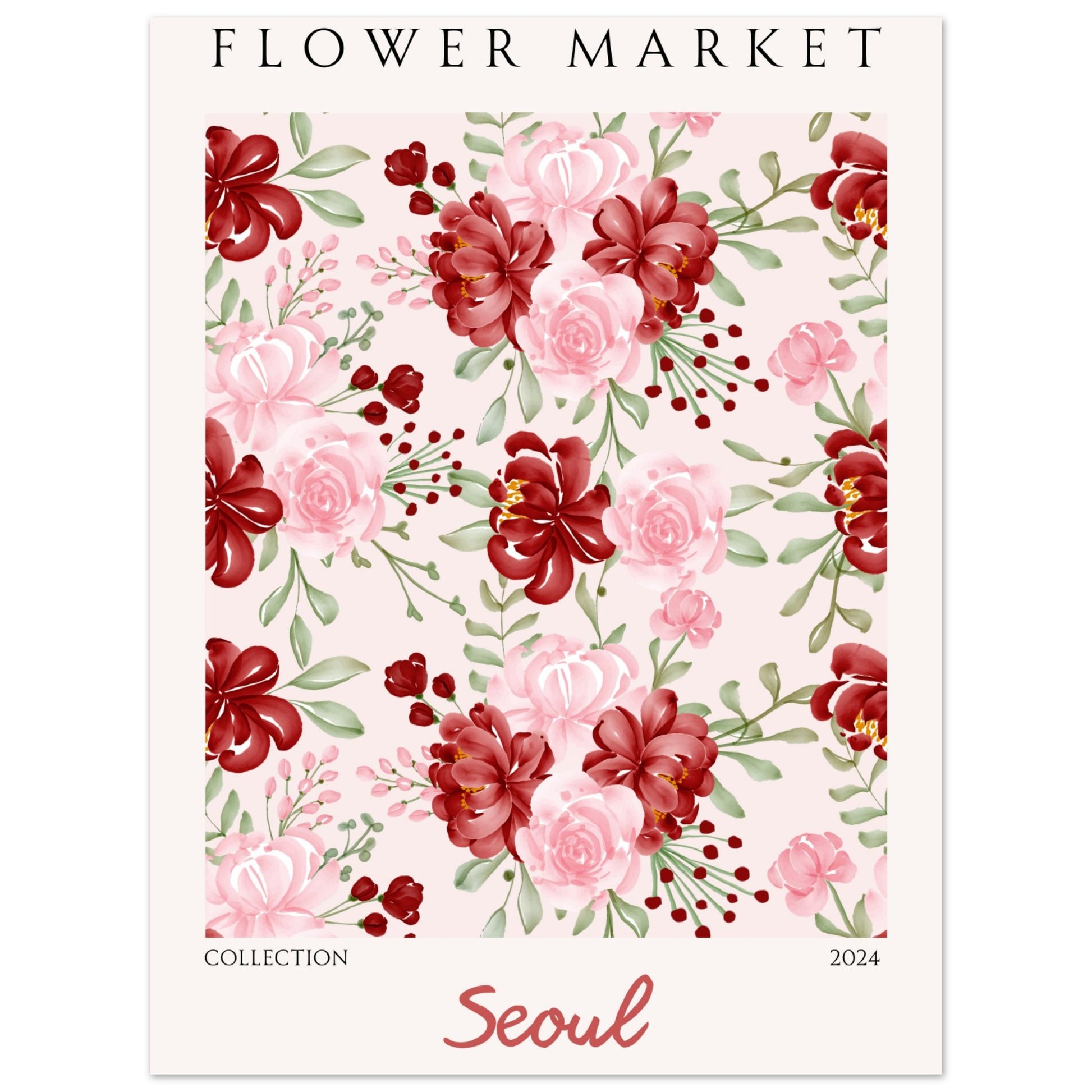 Flower Market Seoul - Aurora Designs