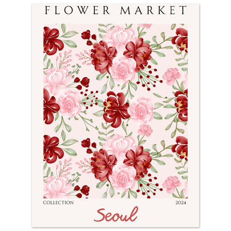 Flower Market Seoul - Aurora Designs