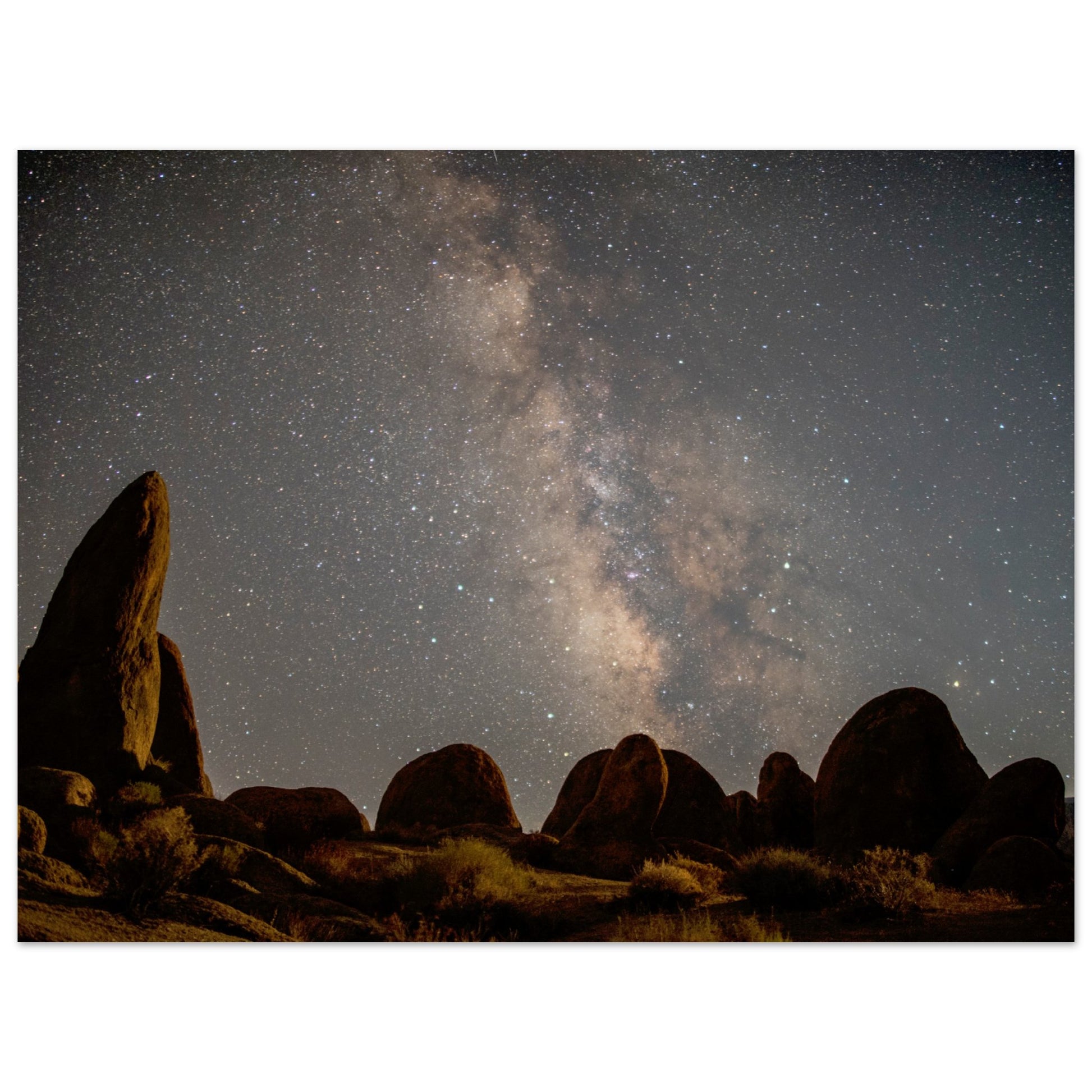 Galaktische Kulisse der Alabama Hills - Aurora Designs