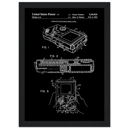 Gameboy Patent - Edition 1 - Aurora Designs