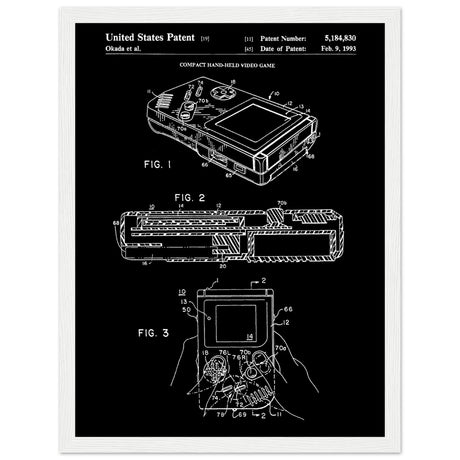 Gameboy Patent - Edition 1 - Aurora Designs