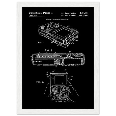 Gameboy Patent - Edition 1 - Aurora Designs