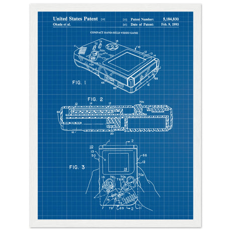 Gameboy Patent - Edition 2 - Aurora Designs