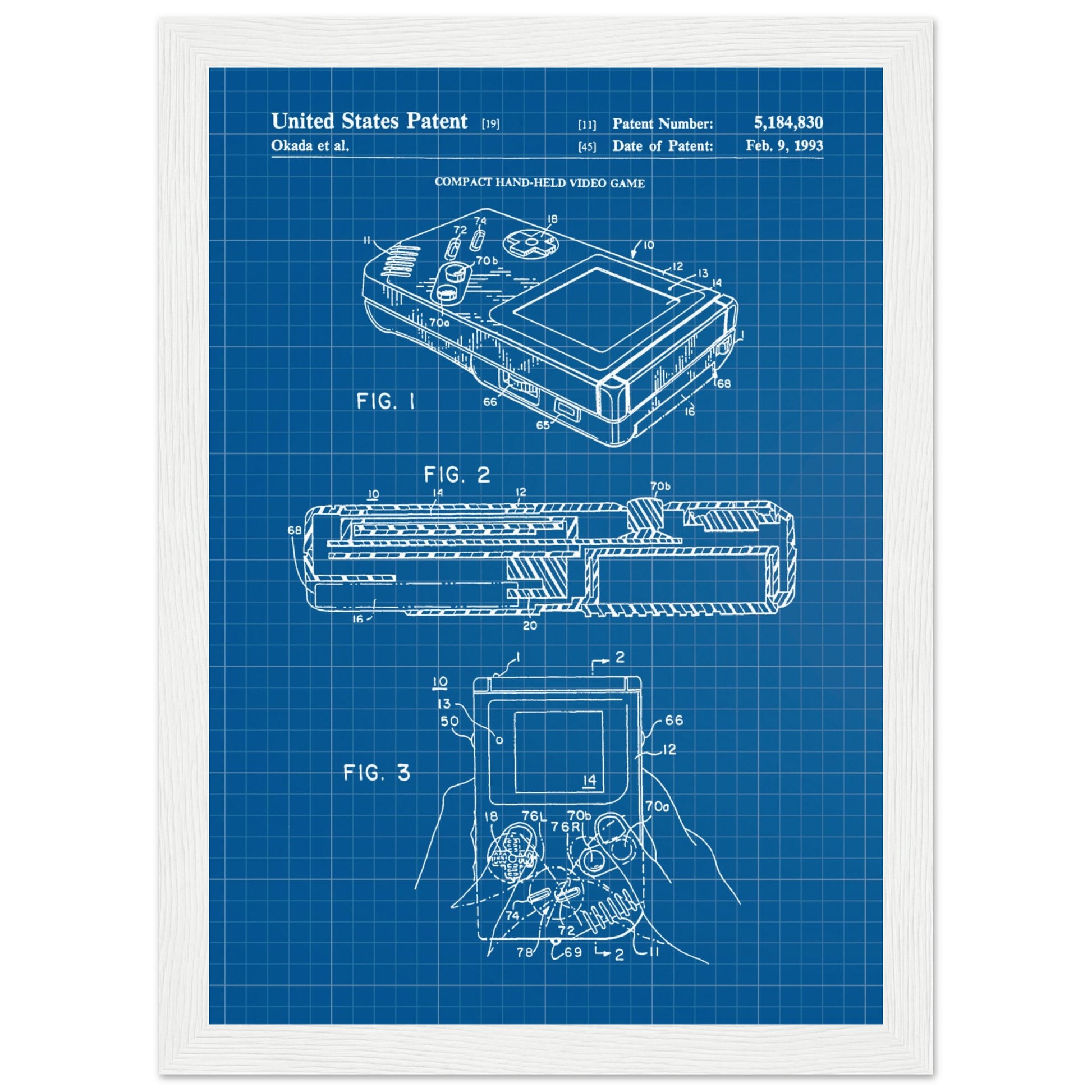 Gameboy Patent - Edition 2 - Aurora Designs