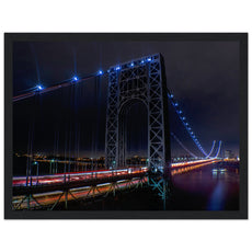 George Washington Bridge im Nachtschimmer - Aurora Designs