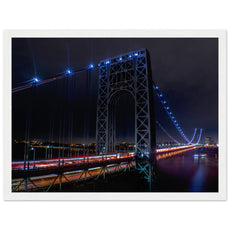 George Washington Bridge im Nachtschimmer - Aurora Designs