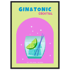 Gin & Tonic Cocktail - Aurora Designs