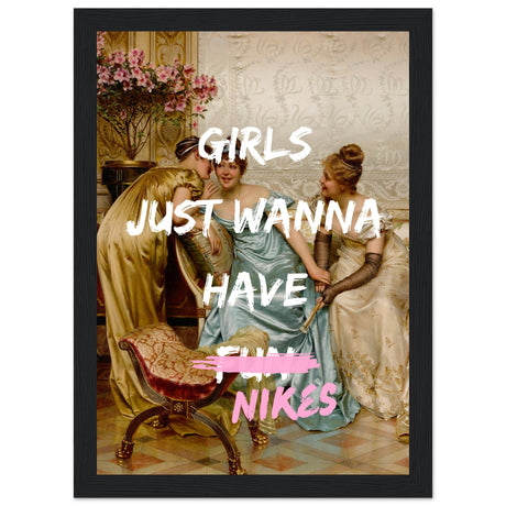 Girls just wanna have Nikes - Aurora Designs