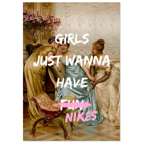 Girls just wanna have Nikes - Aurora Designs