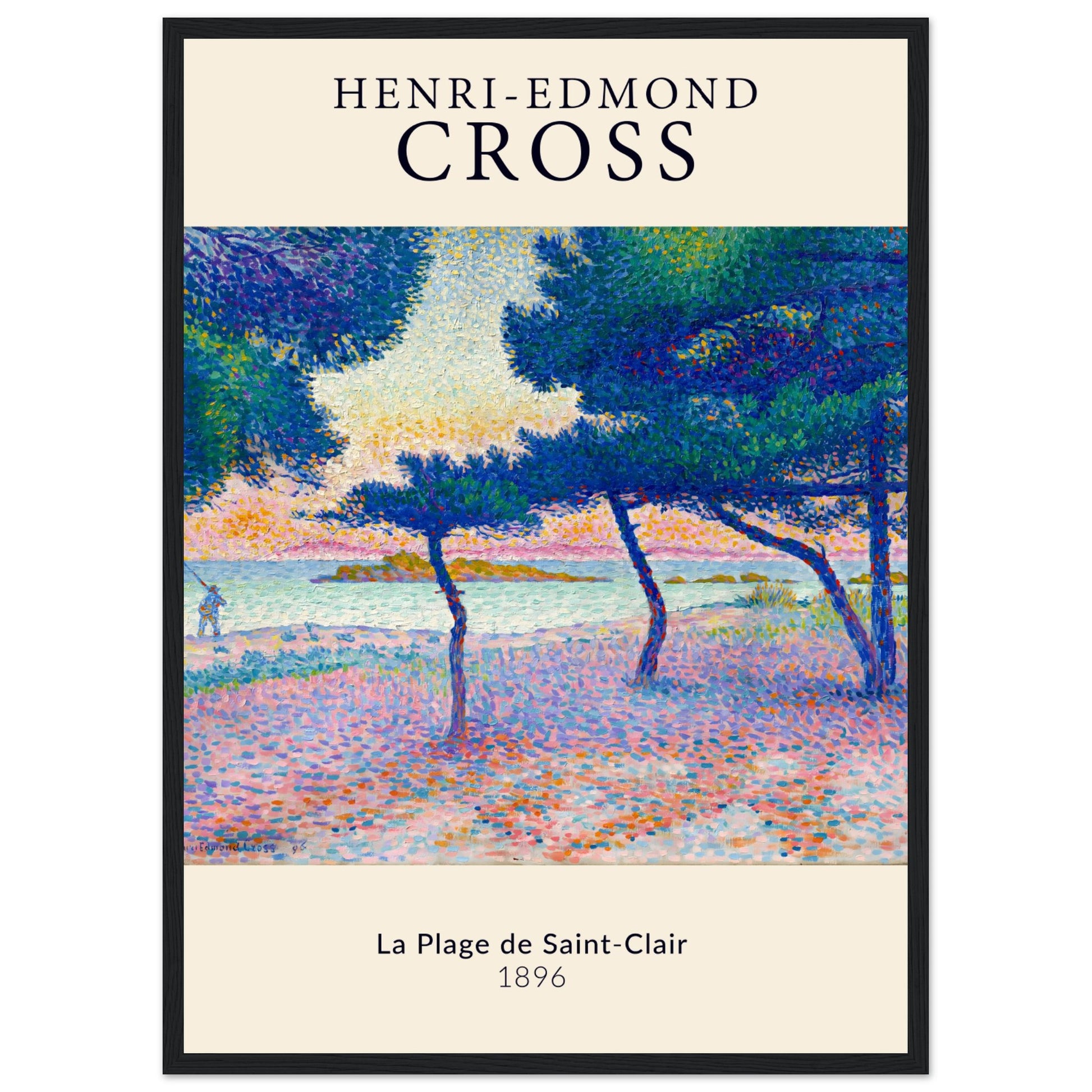 Henri - Edmond Cross - Der Strand von Saint - Clair, 1896 - Aurora Designs