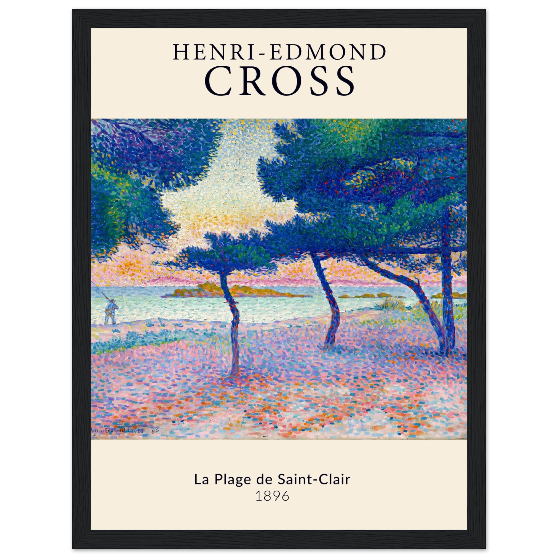 Henri - Edmond Cross - Der Strand von Saint - Clair, 1896 - Aurora Designs