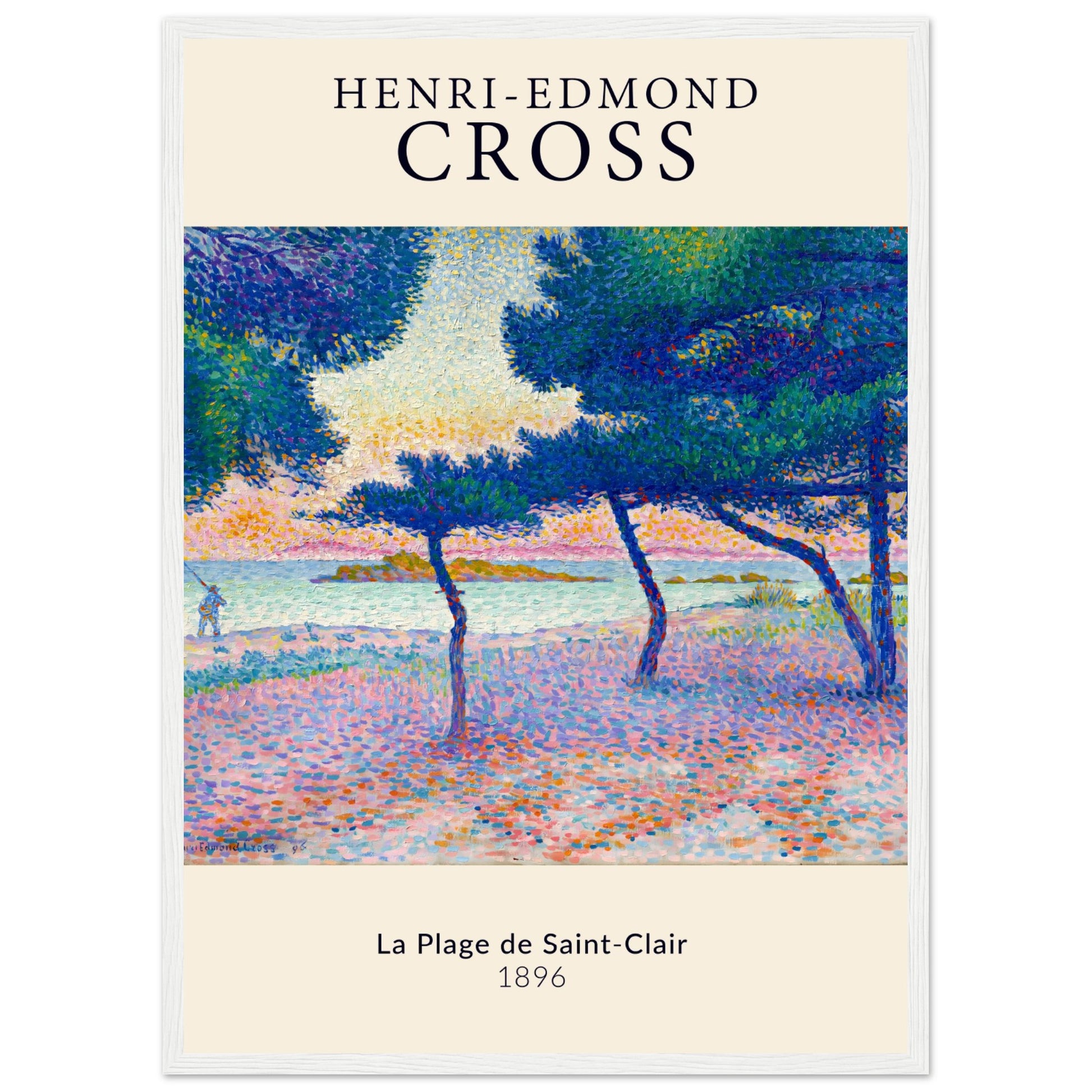 Henri - Edmond Cross - Der Strand von Saint - Clair, 1896 - Aurora Designs