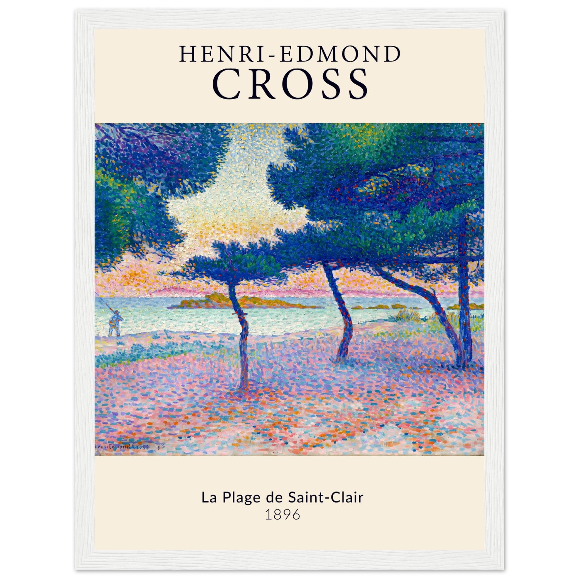 Henri - Edmond Cross - Der Strand von Saint - Clair, 1896 - Aurora Designs